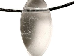 Pandantiv piatra semipretioasa Quartz transparent 30mm